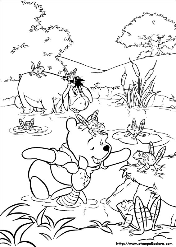 Disegni Winnie the Pooh